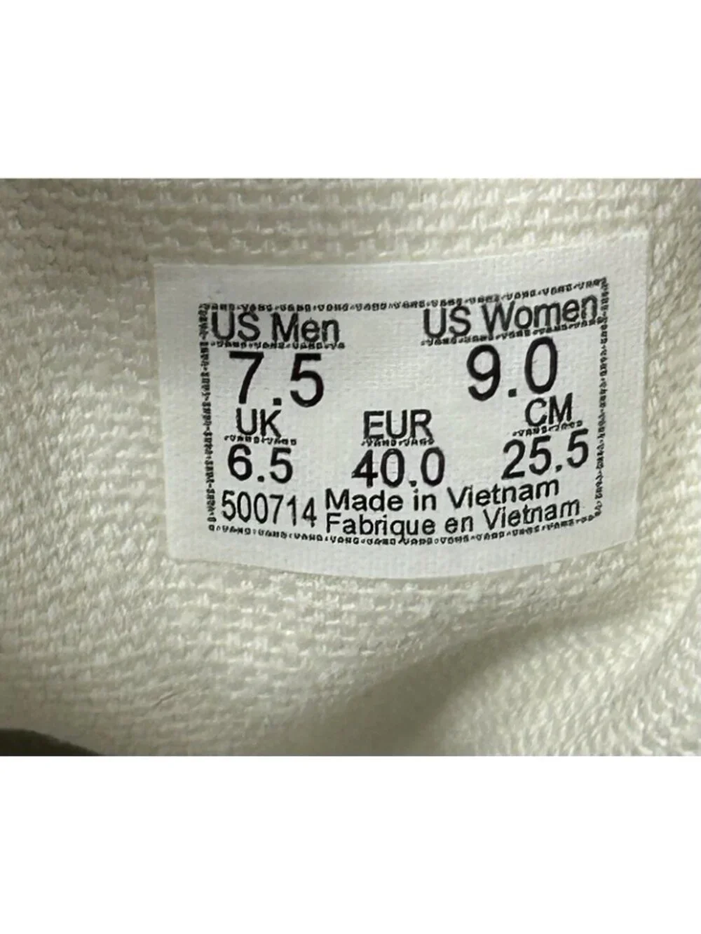 New VANS Authentic 44 DX Modular Sneakers Shoes Unisex Men’s 7.5 Womens 9 White